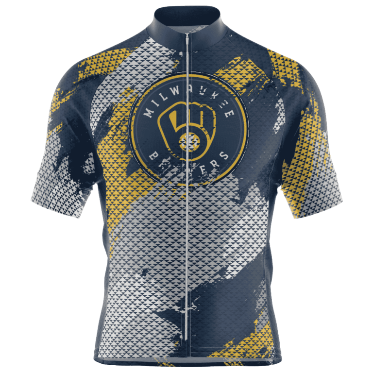 Milwaukee Brewers Cycling Jersey MLB 2023 Personalized